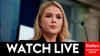 WATCH LIVE: White House Press Secteray Karoline Leavitt Holds A Press Briefing