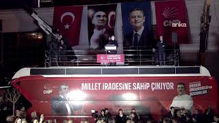 CHP'den Bursa'da "Millet İradesine Sahip Çıkıyor" mitingi #Canlı