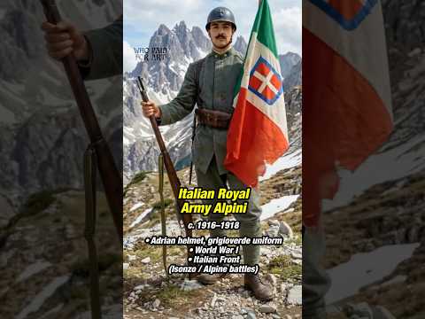 The Evolution of the Italian Soldier 🇮🇹