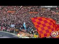 Roma - lazio 1-0: Mai sola mai di Marco Conidi cantata da tutto lo stadio