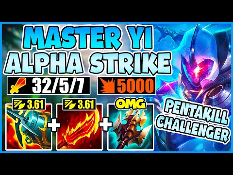 I Broke Master Yi with this 3.61 ATTACK SPEED AD Build | I ONLY NEEDS 2 ITEMS TO WIN S14 Mr YI Guide