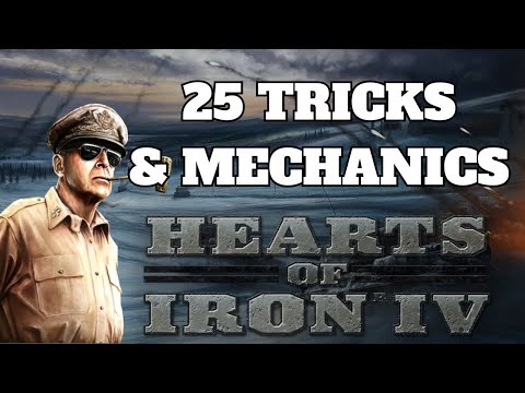 25 HOI4 Tricks You Probably Didn't Know (in 8 Minutes)
