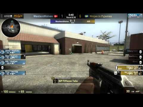 NiP vs. Western Wolves | Viertelfinale, EMS One Summer 2013 | de_nuke Map 2
