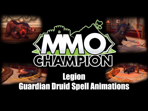 Legion - Guardian Druid Spell Animations