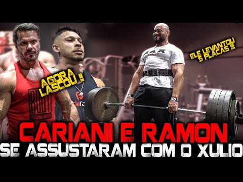 CARIANI AND RAMON WERE SCARED BY XULIO'S STRENGTH!!!!