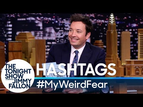 【トークショーで英語】ハッシュタグ #MyWeirdFear「わたしの奇妙な恐怖心」