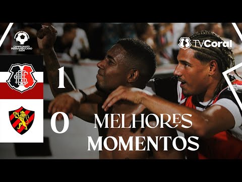 TV Coral - Melhores momentos - Santa Cruz 1x0 Sport - PE 2025