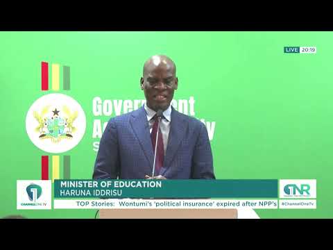 Haruna Iddrisu Seeks One-Year Grace Period to Fix SHS Placement Challenges