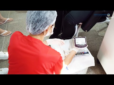 DIA DE DOAÇÃO DE SANGUE EM PEIXOTO DE AZEVEDO