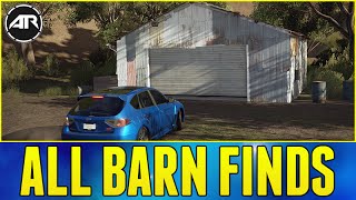 Forza Horizon 3 : ALL BARN FINDS + LOCATIONS!!!