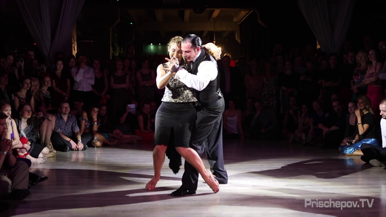 Alejandra Mantinan and Anton Starcev. Tango #tango #tangoargentino #AntonStarcev