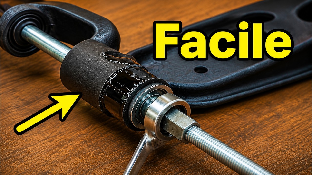 Remplacez vos silentblocs sans transpirer et sans presse hydraulique!