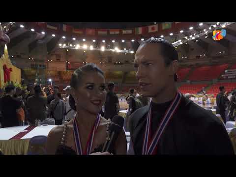 Smolko & Bazykina, 2019 Interview at Bangkok | DanceSportTotal