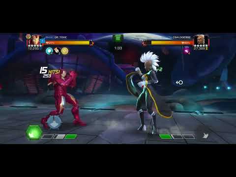 the true power of buffed iron man | mcoc