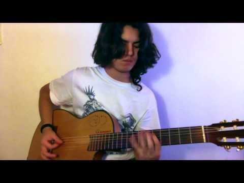 Tano Marciello - Por el sudaca - Guitar cover by ALEJ 13 Years