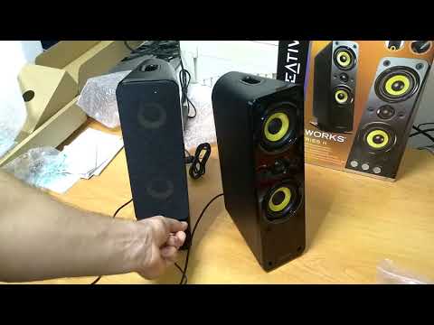 Creative GigaWorks T40 Series II 2.0 Aukštos klasės kompiuterio kolonėlės video