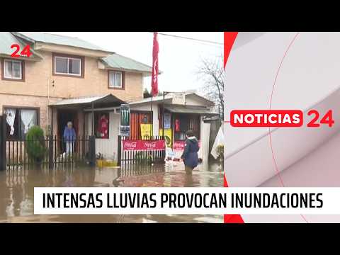 Intensas lluvias provocan inundaciones en La Unión: cerca de 20 viviendas resultaron anegadas