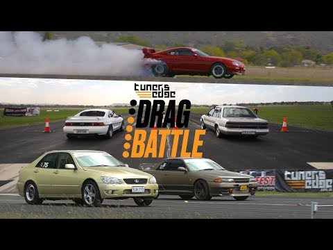 2WD Drag Battle Shooout - Honda Powered MR2s vs the World!