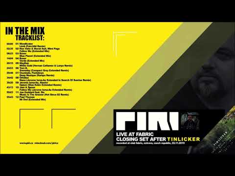 DJ PIRI (CZ) IN THE MIX - PARTY WITH TINLICKER (Closing Set) | FABRIC | OSTRAVA