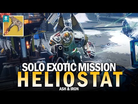 Solo New Exotic Mission "Heliostat" - Wolfsbane Exotic Axe (First Completion) [Destiny 2]