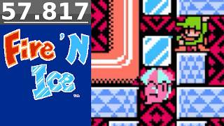 Fire 'N Ice (NES) 15-10 Speedrun: 57.817 (Former WR)