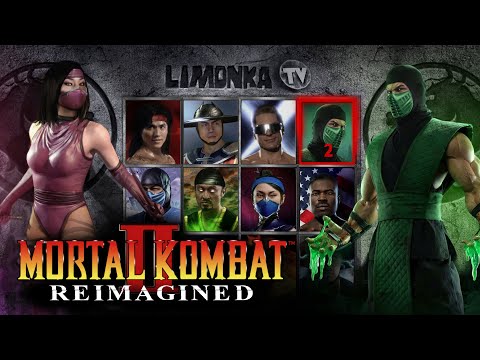 Mortal Kombat 2 Reimagined (HD) Story/Intro/Character Select/Battle Plan