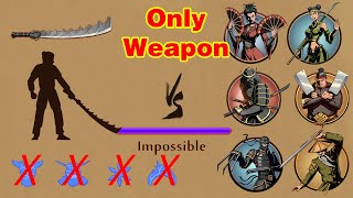 Download lagu Shadow Fight 2 || Only Composite Sword vs BOSSES 「iOS/Android Gameplay」 mp3