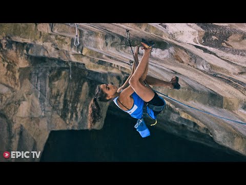 UNBELIEVABLE Cave Climbing Technique Pure Dreaming 9a+ | EpicTV Clips