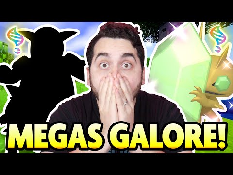 DOUBLE SHINY and MEGA LUCK!