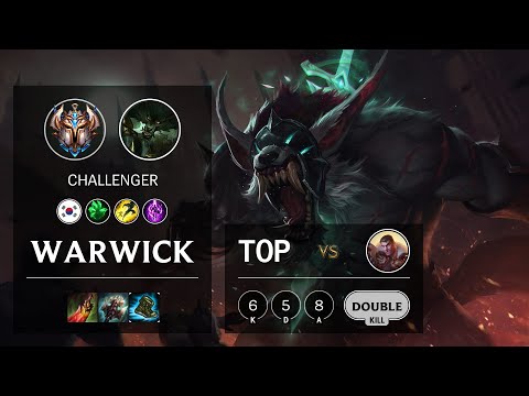 Warwick Top vs Jayce - KR Challenger Patch 10.14