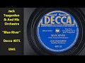 Jack Teagarden and His Orchestra: "Blue River" on Decca 4071 (1941) swing classic