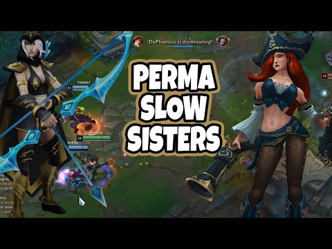 Perma Slow Sisters - MF and Ashe Bot | League of Legends