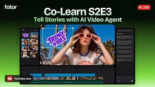 How to Make AI Videos with Fotor Video Agent | Live Tutorial + Free Credits