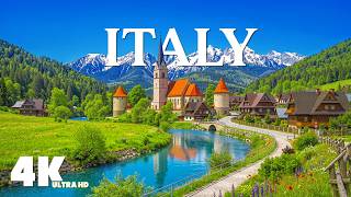 Italy 4K ULTRA HD | Italian Beauty, Charming Villages & Breathtaking Landscapes