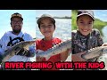 Video Thumbnail for River fishing  in Saskatchewan