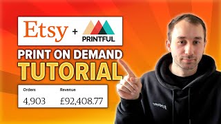 How to Open a SUCCESSFUL ETSY Print on Demand Shop 2024 | Step by Step Beginner