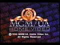 MGM UA Home Video 1996 Company Logo VHS Capture