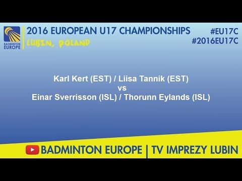 #2016EU17C Lubin - Karl Kert & Liisa Tannik VS Einar Sverrisson & Thorunn Eylands