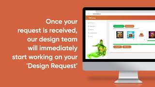 Get your 'Unlimited graphic & video designs' in just three steps.