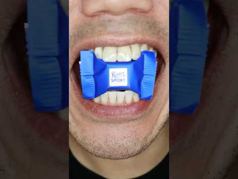Praline (Edelnugat)| Ritter SPORT Cubes Classic Chocolate #DoctorTristanPeh #ASMR#shorts