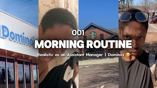 001 Morning Routine | Realistic as an Assistant Manager | Dominos !! 