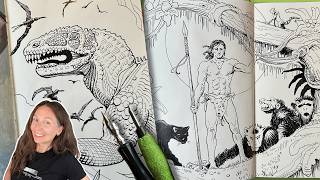 William Stout Drawings | Master Studies in Pen and Ink