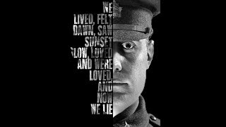 Remembrance Day 2017 Text Portrait Assignment