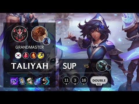 Taliyah Support vs Senna - KR Grandmaster Patch 10.15