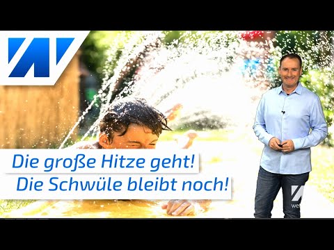 Die große Hitze geht (vorerst)! Bis Samstag verbreitet kräftiger Regen! Neuer Wärmepeak möglich!