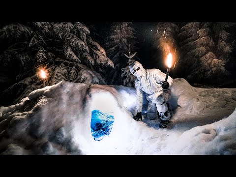 Die KÄLTESTE Nacht meines Lebens! | ÜBERNACHTUNG im IGLU bei -18°C!