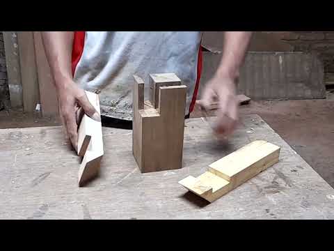 Groove Cutters for Japanese Joints. Amazing Ingenious Skills woodworking Crafts