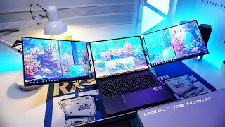 Limink Master LK14 - Turning a laptop into triple monitor