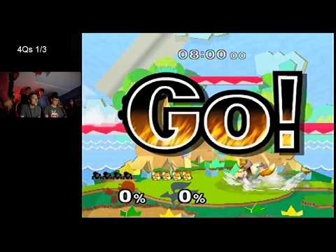 NoPressure (Fox) vs Axeon (Mr G&W) - Four Quarters Melee #86