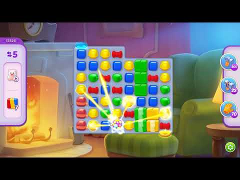 Homescapes Level 13526 - NO BOOSTERS 🏠 | SKILLGAMING ✔️